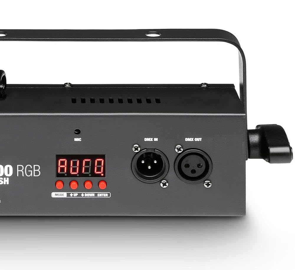 Cameo THUNDER® WASH 100 RGB - Projecteur 3 en 1 (Strobe, Blinder, Wash) 132 LEDs 0,2 W RGB, Spectre de Couleurs Rvb