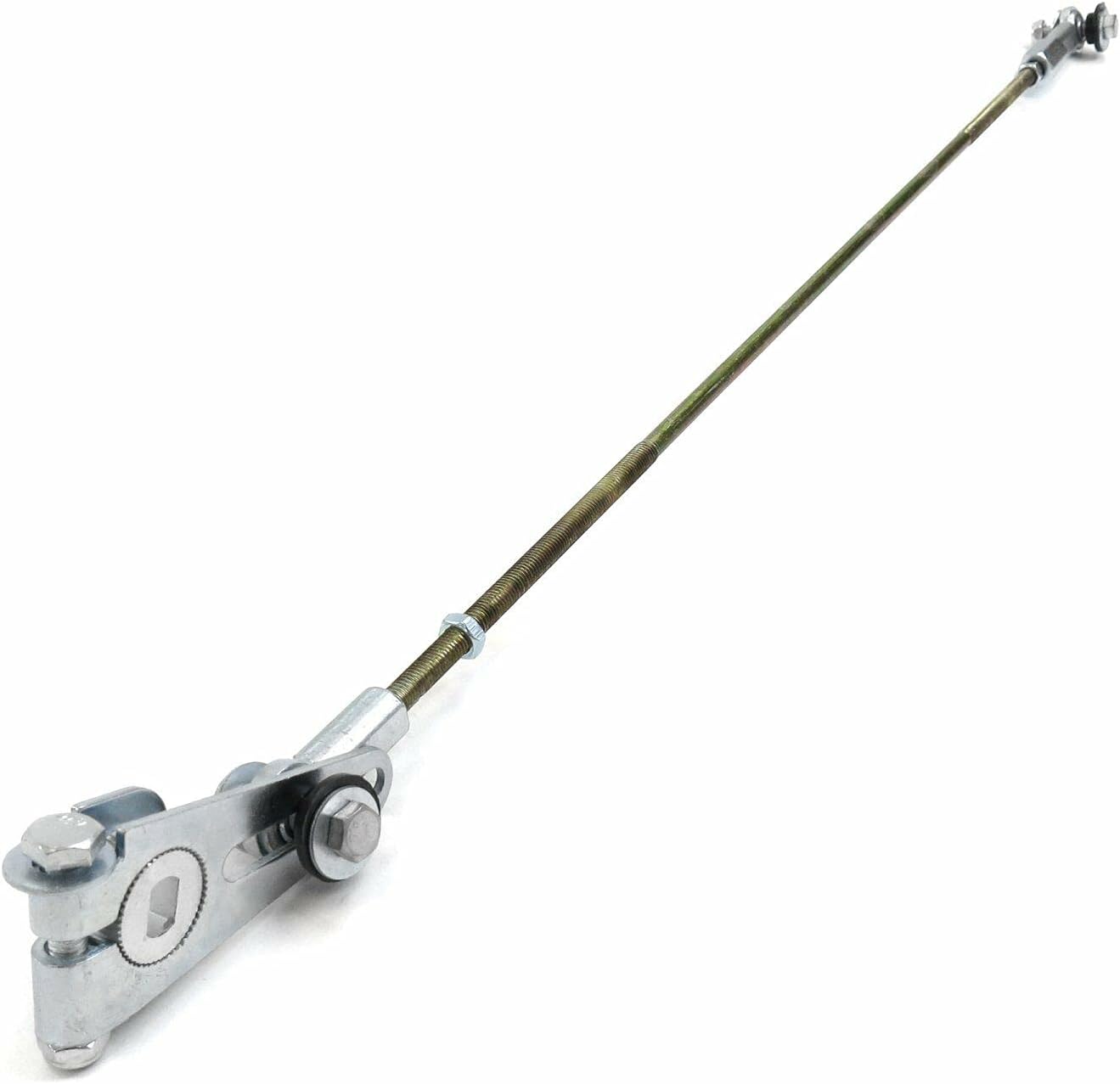 Xeggex Adjustable Transmisson Column Shift Linkage Kit for Pontiac,for Olds,for GMC,for Chevy,for Buick 350 15-Rod Length 4-Threaded Ends HR0413 GH-1800 WXG1101