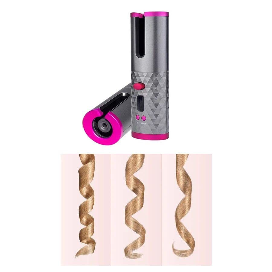 Cachos Definidos Modelador Profissional Automático Sem Fio