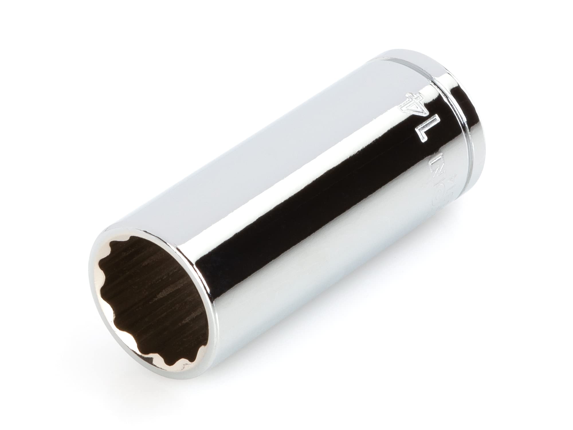 TEKTON 1/4 Inch Drive x 14 mm Deep 12-Point Socket | SHD03314