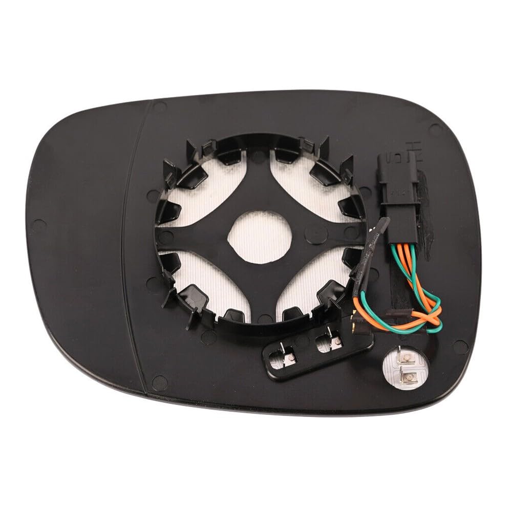 Amazon.com: KHFAXTYK Passenger Right Side 4 Pin Mirror Glass for  