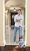 Dreambaby Liberty Extra Tall and Wide Auto Close Security Gate with Stay Open Feature, White