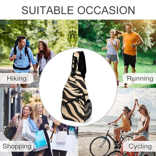 Bolso bandolera deportivo para senderismo y viajes miniatura 6