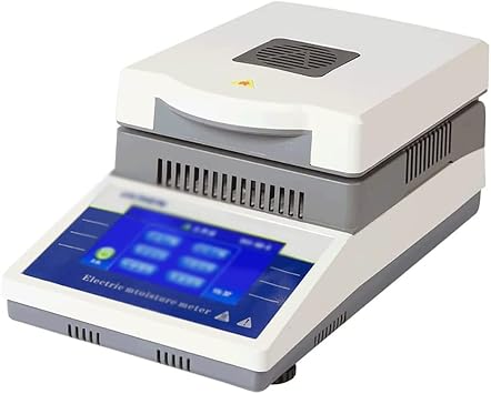 Digital Moisture Meter, High Precision Moisture Analyzer with 50-180  Touch Screen, 50g / 0.005g Measurement for Powder, Herb, Tea, Meat, Food