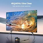 UGREEN Mini HDMI Adapter to HDMI Female Cable Adapter 4K Compatible for Raspberry Pi Zero W, 2 W, DSLR Camera, Camcorder, Graphics Video Card, Laptop, Pico Projector, Tablet, 8 Inch