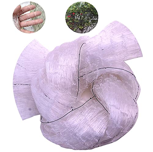 Red antipájaros resistente para jardín, 5 x 10 m, protege frutas, verduras y plantas de pájaros y roedores, red de enrejado para una protección eficaz de las plantas