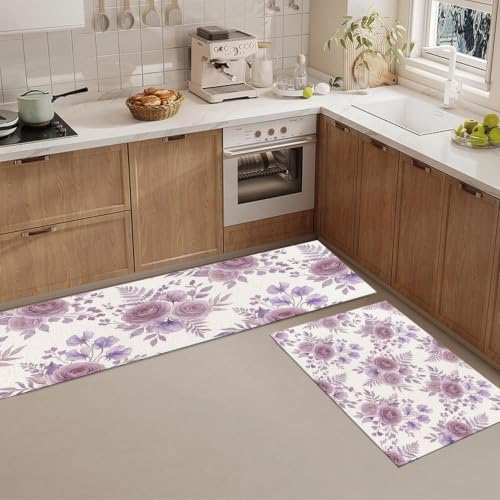 Tapis de cuisine devant évier anti-glisse lavable 40x120cm - 3