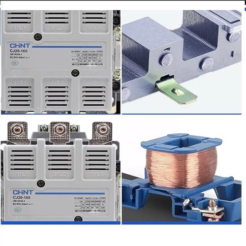 Contacteur triphasé CJ20-250A pour automatisme et commande 220V