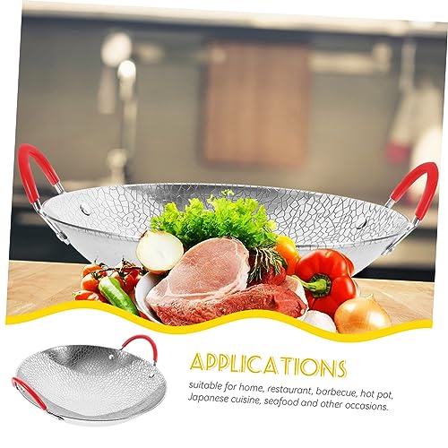 Wok de Acero Inoxidable con Doble Asa Hemobllo miniatura 7
