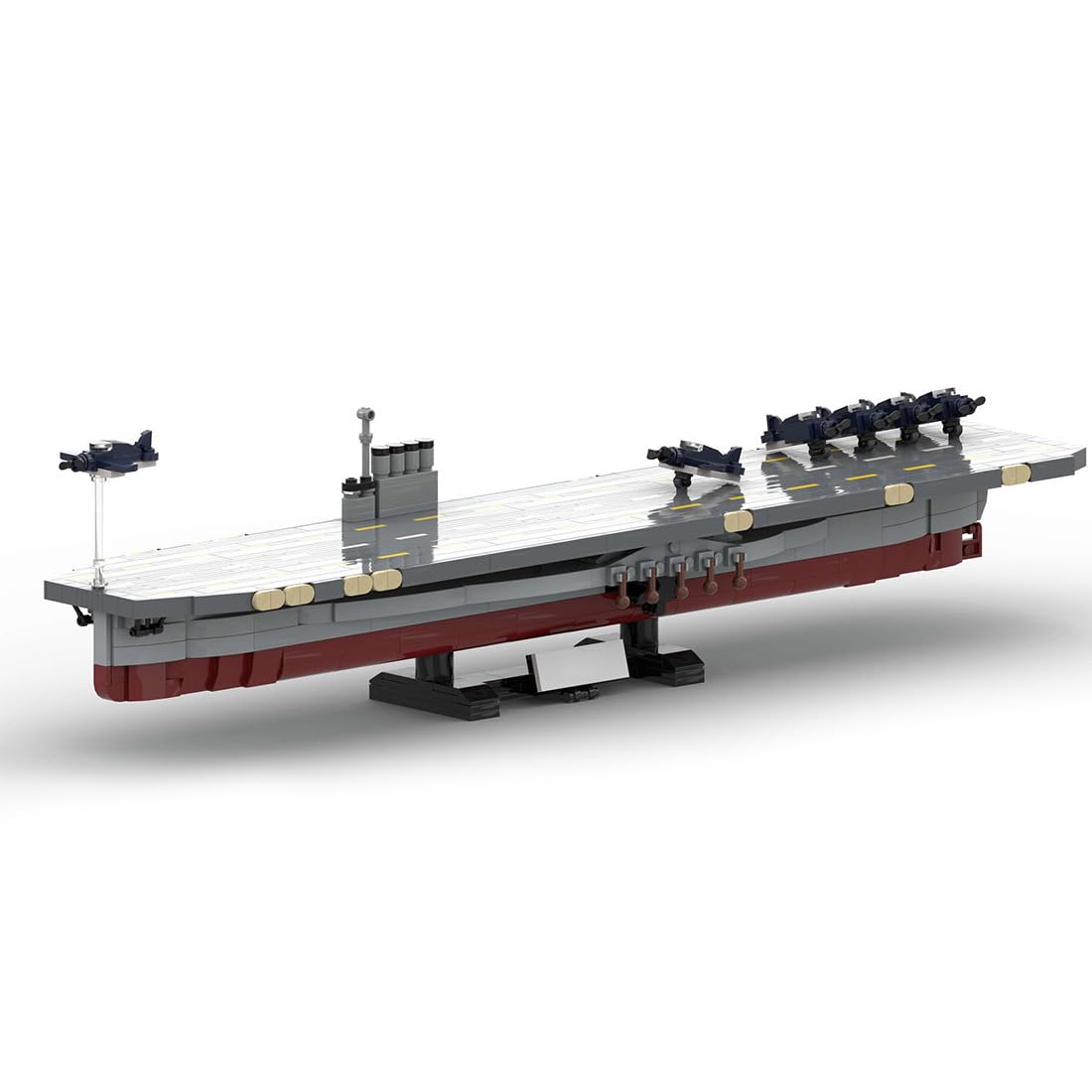 Amazon.com: BrickCraftWorks 1/300 Scale US XI-64 Aircraft Carrier