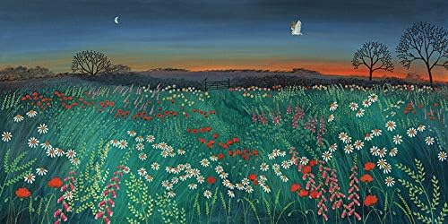 Jo Grundy(Twilight Meadow Canvas Print