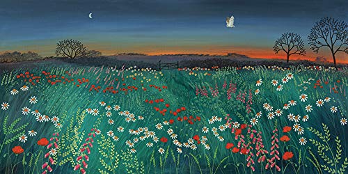 Jo Grundy(Twilight Meadow Canvas Print
