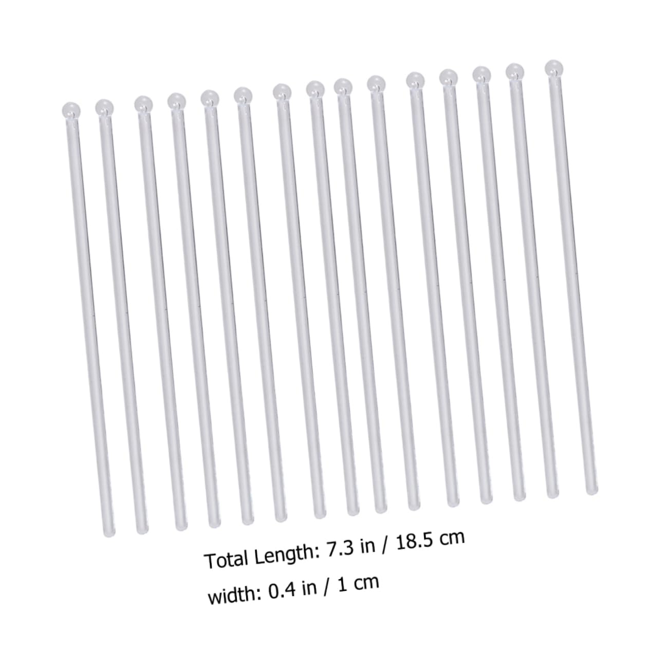 Cabilock Mixing Sticks Set 100pcs of Gold Stirrers for Cocktails Reusable Drink Stirrers Perfect for Bars Coffee Shops