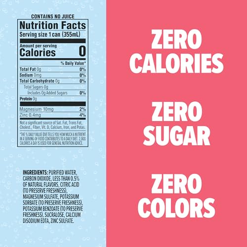 Image of SPLASH REFRESHER Sparkling Water, Kiwi Watermelon - 8-Pack, 12 Fl Oz Cans - Flavored Carbonated Seltzer Water with Electrolytes, Zero Sugar & Zero Calories