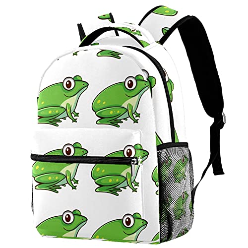 Sac à dos voyage grenouille pour ranger gourde et affaires enfant