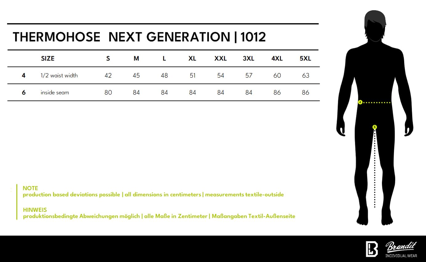 Brandit Thermo Pants Next Generation - Pantalon - Cargo - Homme