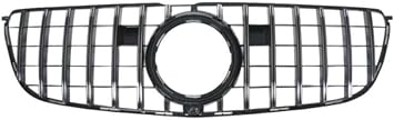 Silver Front Grille for Mercedes-Benz GLS-Class 2016-2018 2017 X166 GLS400 GT R