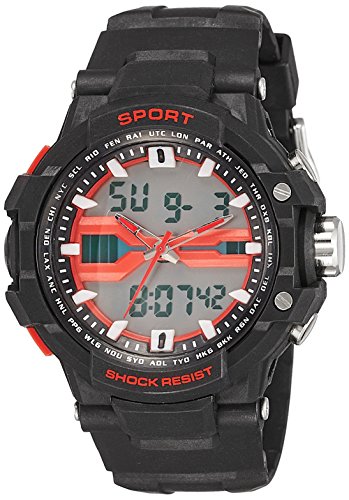 Ego Analog-Digital Black Dial Mens Watch-E-37090PPAN (B06XSJQBF7) Amazon Price History, Amazon Price Tracker
