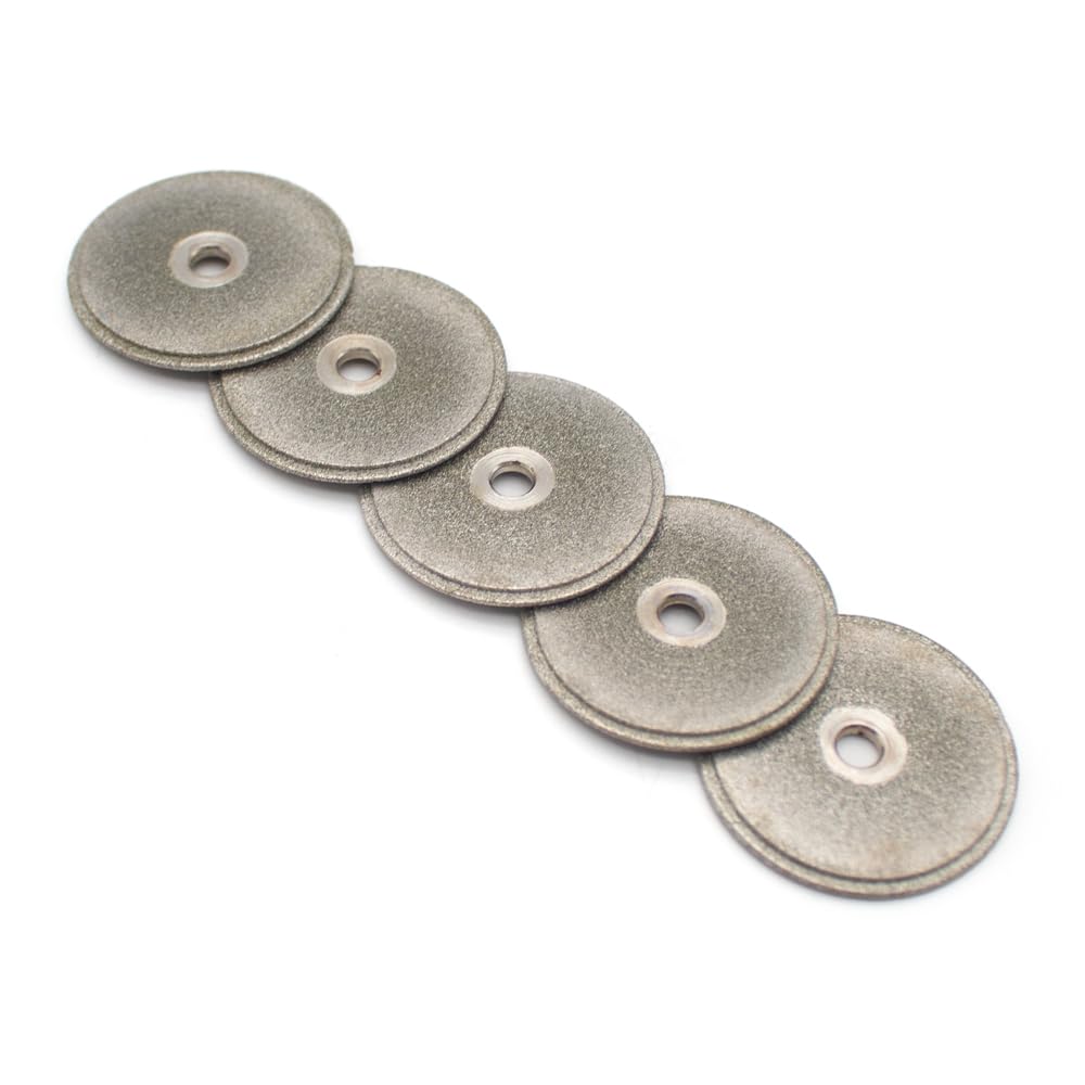 5 Discos Abrasivos para Electrodos de Tungsteno, Muelas Abrasivas de Esmeril, para Afiladores de Electrodos de Tungsteno (36,5 MM)