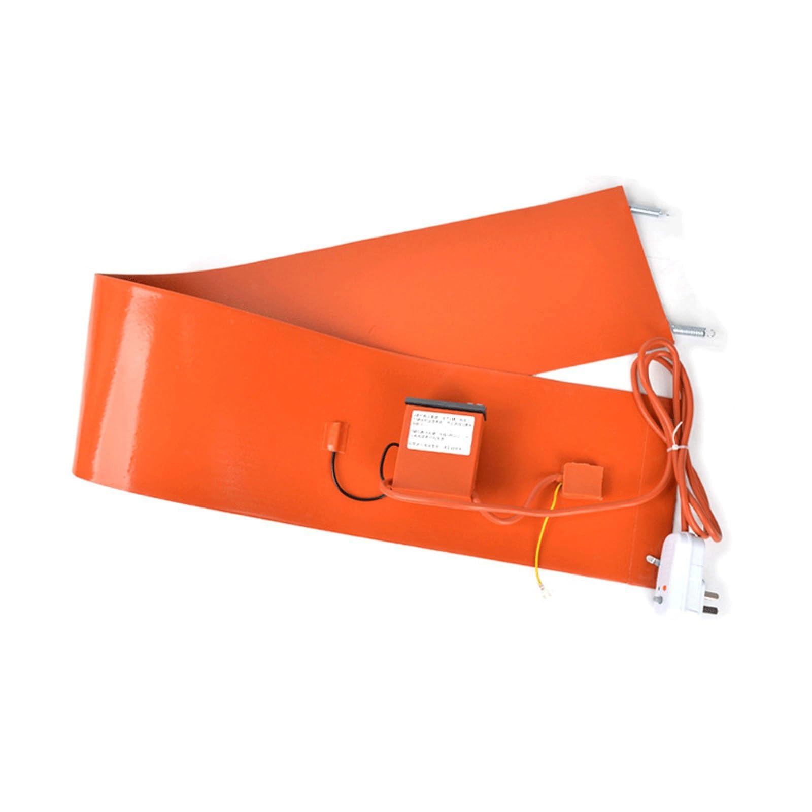 Calentador de tambor metálico, almohadilla calefactora eléctrica de silicona con termostato, almohadilla calefactora de silicona resistente para válvulas, instrumentos y tanques (digital, 100 L, 300