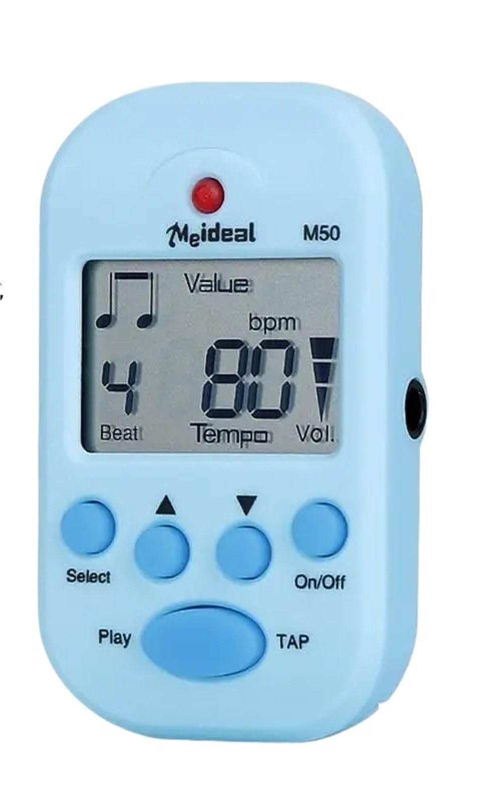 Digitales Metronom, LCD-Metronome, Lautstärke einstellbar, Musik-Metronom, mechanisches Musik-Metronom, 10 Beat-Sounds
