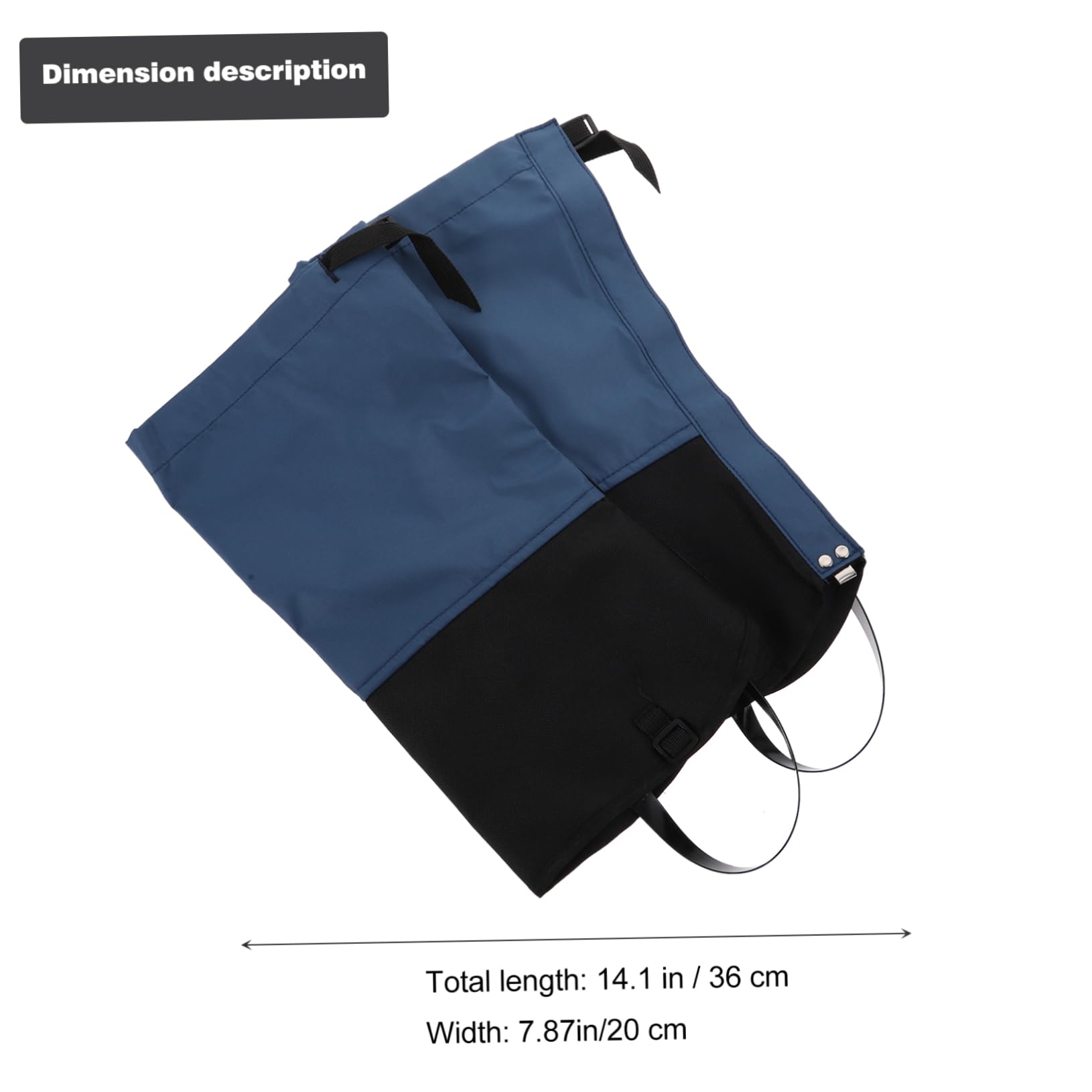 ibasenice Outdoor Gaiters Warmer Hiking Gaiter Leggings Anti-Scratch Foot Covers for Skiing Climbing