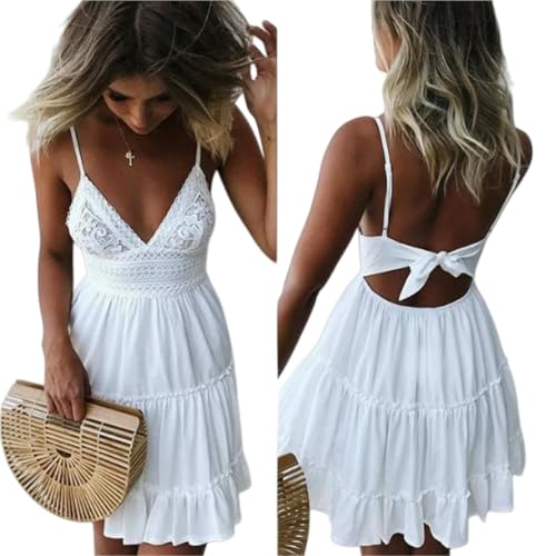 Robe d'été à bretelles femme robe longue décontractée tendance