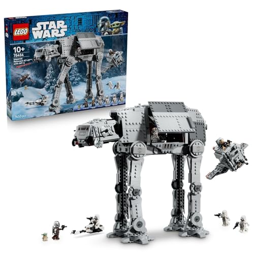 LEGO Star Wars 75454 AT-AT des Restimperiums mit INT-4 Spielzeug - The Mandalorian and Grogu Figuren mit Shuttle, Speeder Bike, 6 Minifiguren & 1 Figur - Geschenk für Jungen & Fans ab 10 Jahren