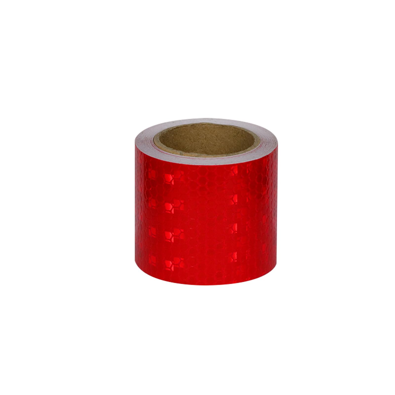 Cinta Reflectante de Seguridad de 2 Pulgadas x 9,8 pies for Exteriores, Impermeable, Adhesiva, for marcar Visibilidad, Color Rojo(Red)