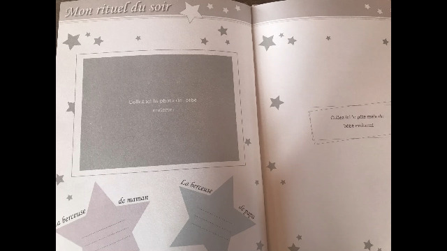 DOMIVA Journal De Naissance Ours Blanc - Livre Souvenirs Bébé Avec Emplacements Photos