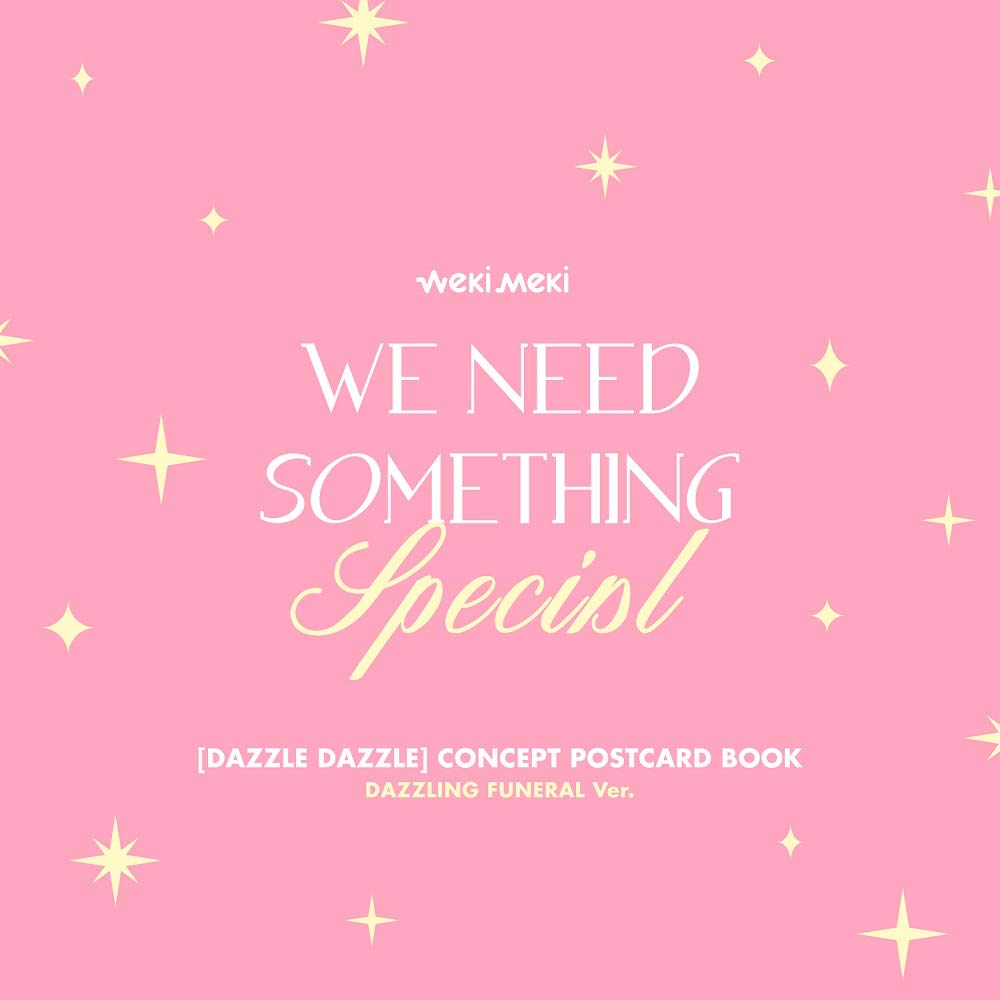 Fantagio Weki Meki Dazzle Dazzle Concept Postcard Book [Dazzling Funeral Ver.]