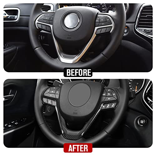 JeCar Steering Wheel Trim Cover Interior Decoration Trim