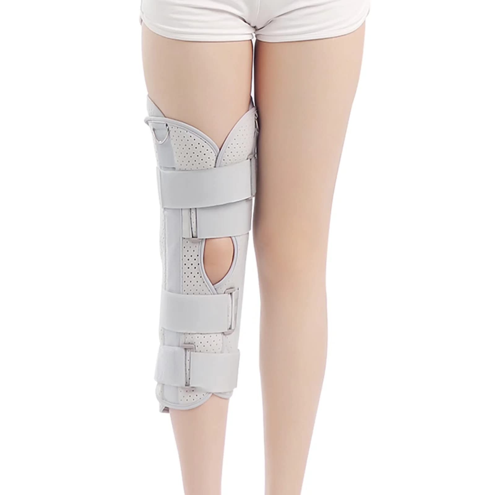 Immobilisateur de genou pour attelle de fracture et rééducation des membres