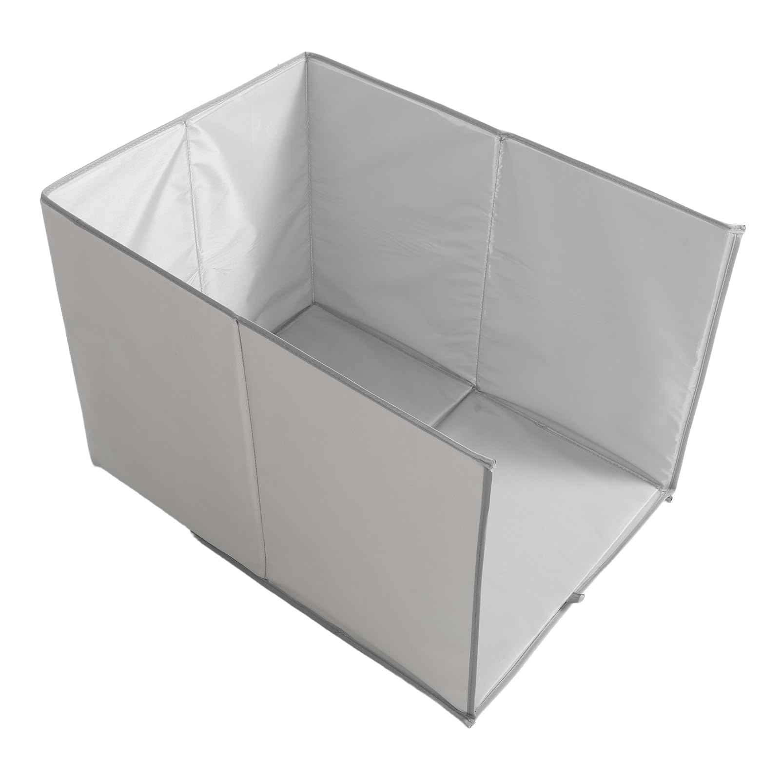 CLISPEED Urinschutz für Katzentoilette 62x43cm Faltbare Kunststoff Abdeckung mit Erhöhtem Trennblech Dreiseitig für Innenbereich und Katzenstreu Schutz