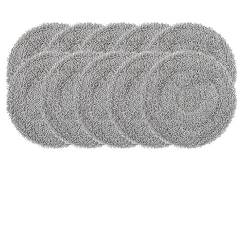FUBESK Paquete de 3/10 paños de microfibra lavables y reutilizables para aspiradora Uwant U200/U200 Pro/Edison 2 Plus U250