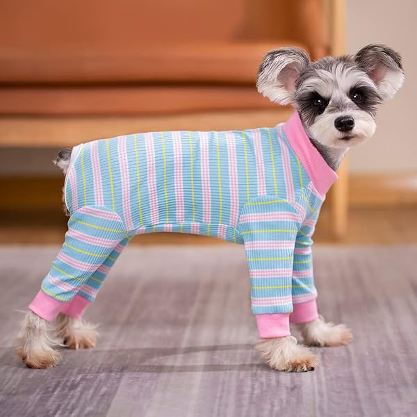 AITOLI Dog Surgery Recovery Suit, Four-Leg Long Sleeve Dog Onesie by AITOLI - Used condition - Image 4