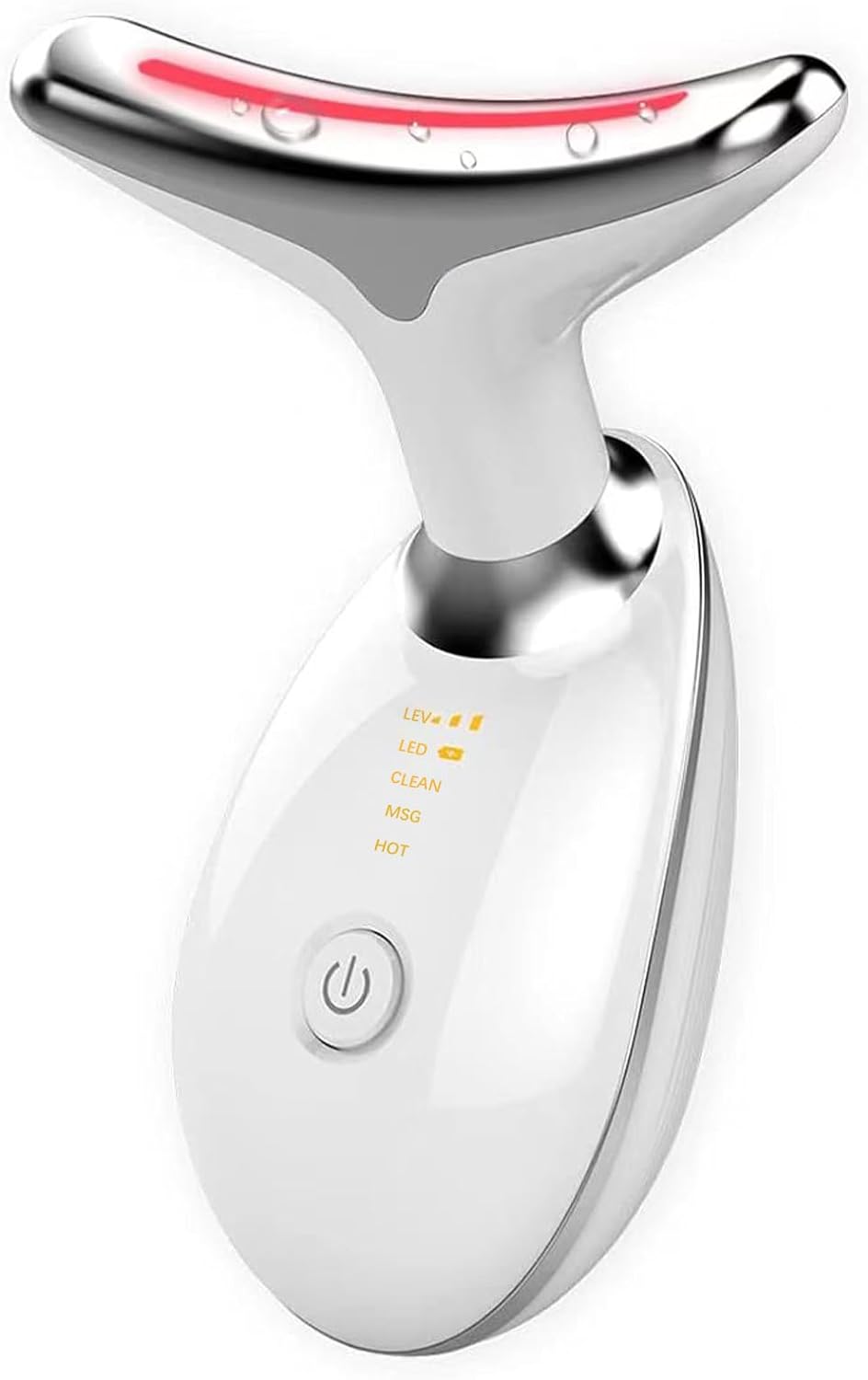 Neck Face Device, 3 in 1 Portable Face Sculpting Tool, Three Modes Facial Skin Care Tool, White