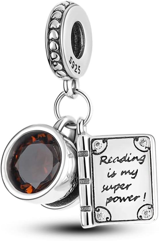 KUNSIR Charms Beads fits Pandora Charm bracelets for Woman 925 Sterling Silver Dangle Pendant Bead Jewelry Beads Gifts Happy Birthday Charms for Women Bracelet&Necklace