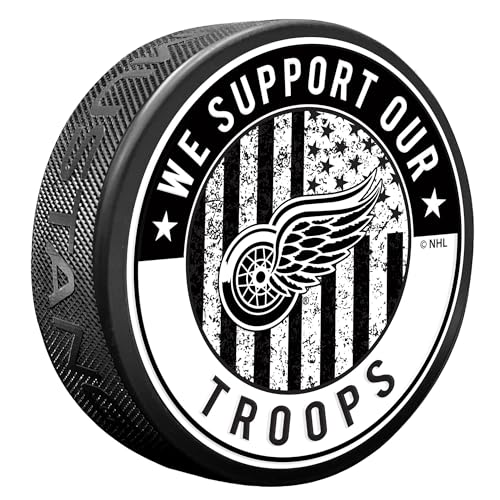 Sports Decor Detroit Red Wings Puck - Military Appreciation