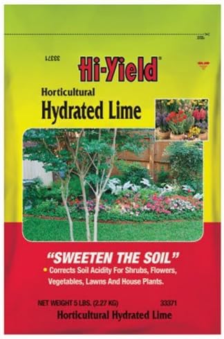Fertilome 33371 Horticultural Hydrated Lime, 5 libras, paquete de 3