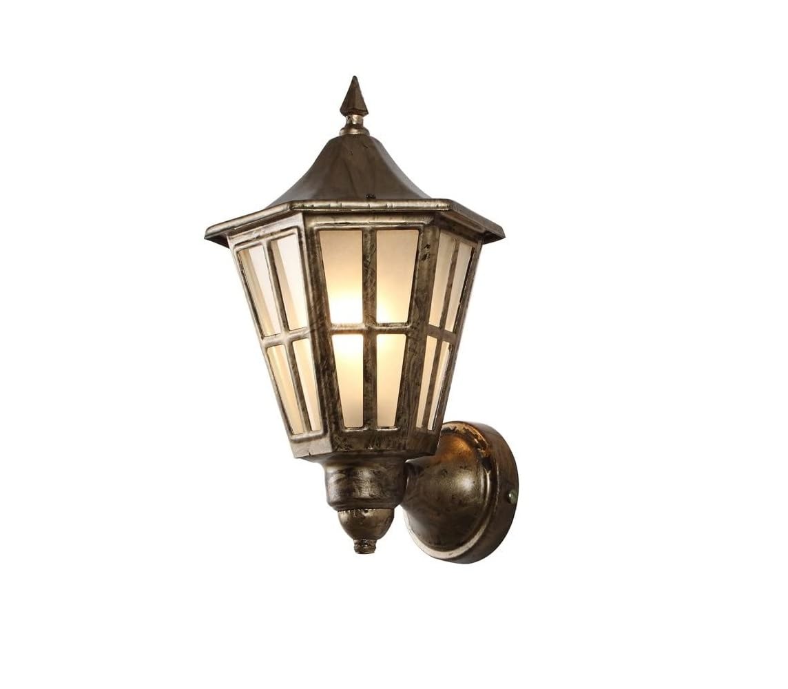 NIKETNUM Hurricane Wall Light with Frosted Glass, Wall Sconces Lights for Home Indoor/Outdoor, Antique Brushed Finish, B22 Holder, Without Bulb (1)-image-32