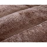 アルミシート入りチェアカバー2枚 ブラウン