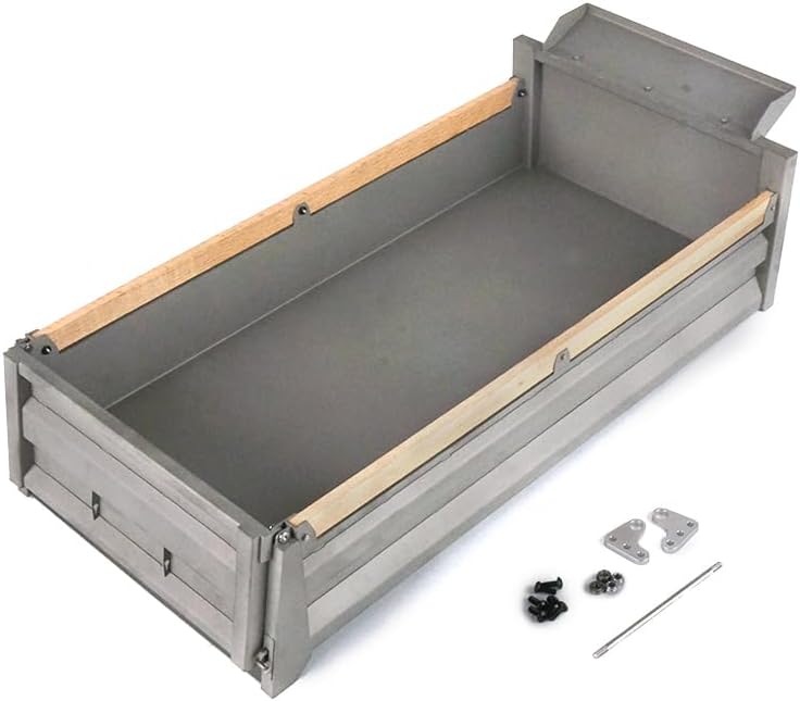 TOUCAN RC HOBBY 1/14 Scale LESU 6 * 6 Tipper Metal Bucket for 1/14 for Tamiya King Semi Truck Tractor RC Car Part