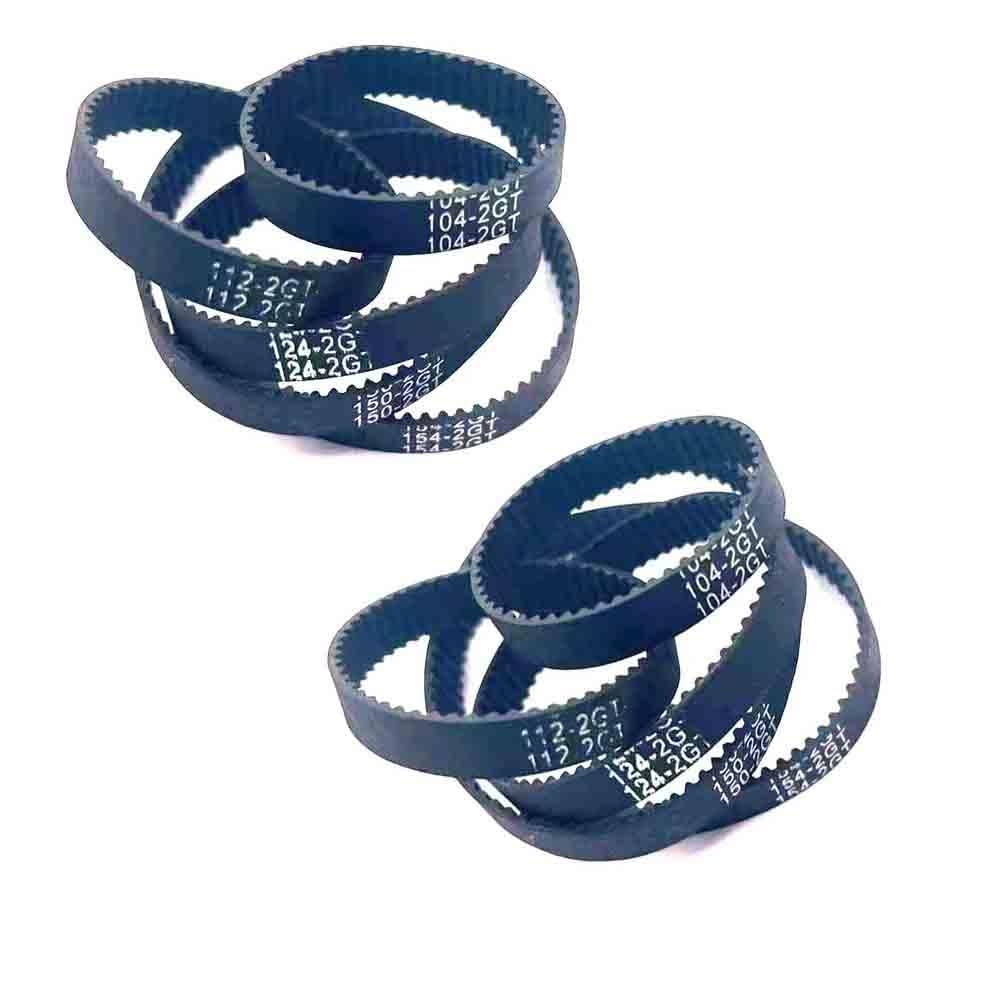 Correas Dentadas Repuesto Correa De Distribución Síncrona 2M 2GT Longitud Paso 136 138 140 142 144 146 148 150 152 154 Ancho Cerrado Goma 6 Mm(2GT-136,10pcs)