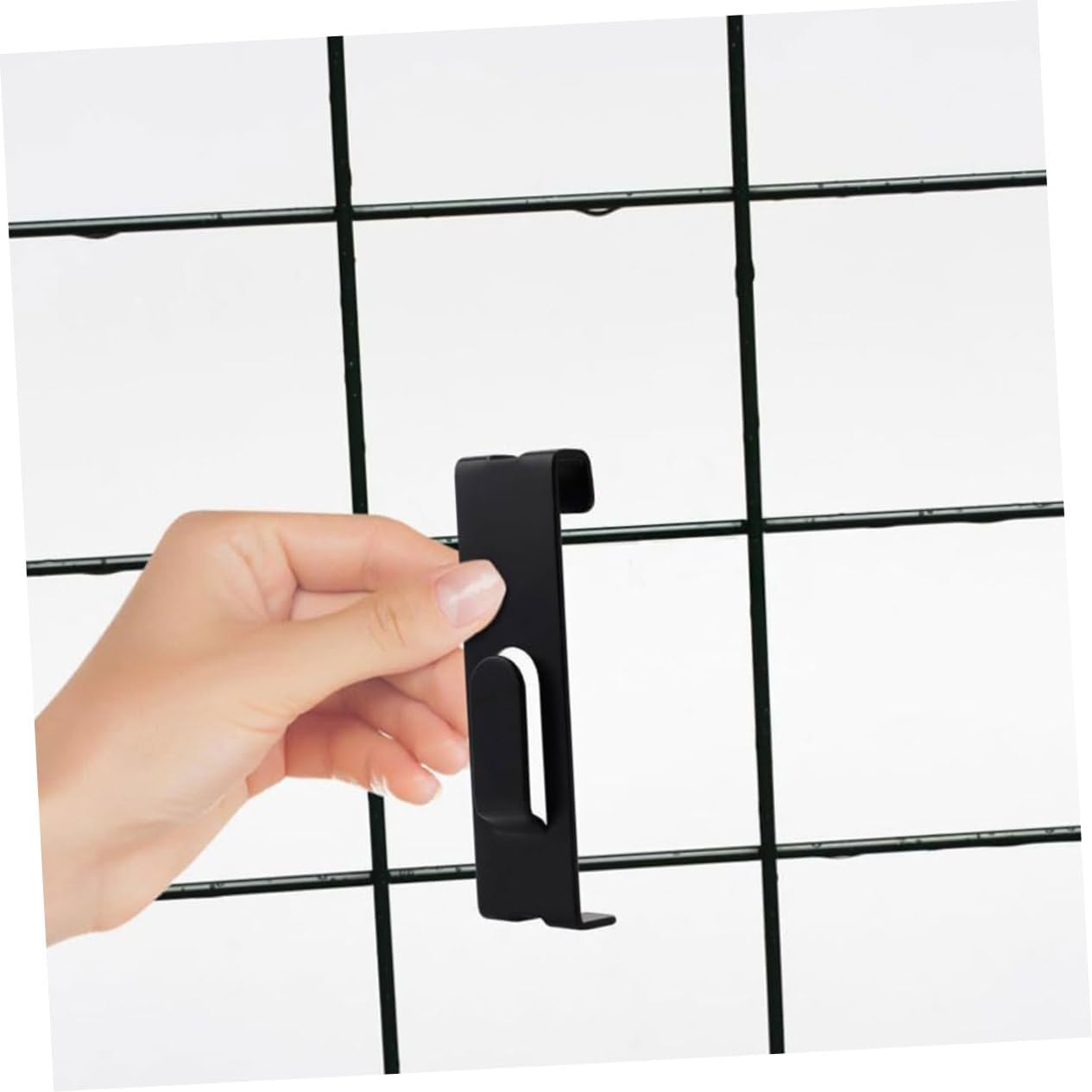 OUNONA 15pcs Metal Grid Wall Hooks for Home Display Sturdy Hanging Hooks for Organizing Photos Art and More for Household Use