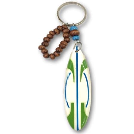 Amazon 木製アート ハワイアン サーフボード キーホルダー サーフ アニメ 萌えグッズ 通販