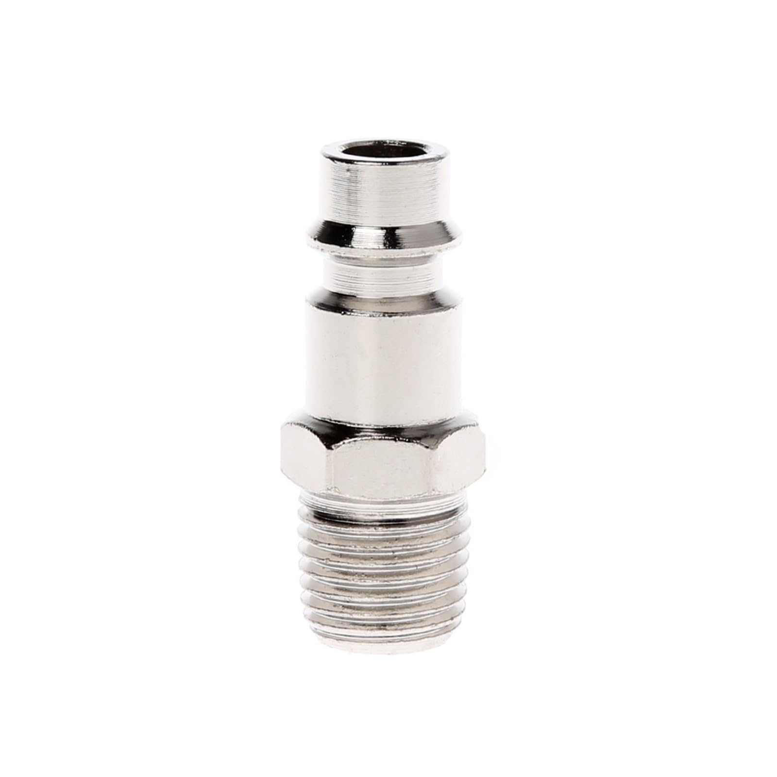 BOLOUY Threaded Ferrule Euro Air Line Hose Fitting Connector Quick Release 1/4 Inch BSP Male Thread