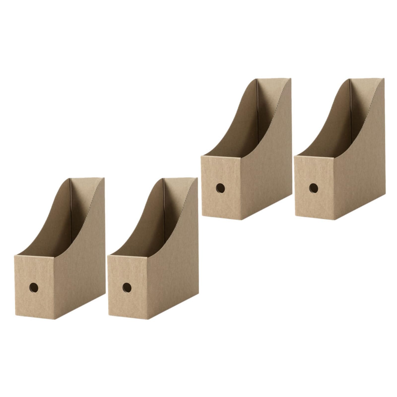 Housoutil 8 Piezas Cajas Organizadoras para Oficina Cajas Ligeras para Almacenamiento de y Archivos Organizadores Transparentes para Escritorio y Estudio