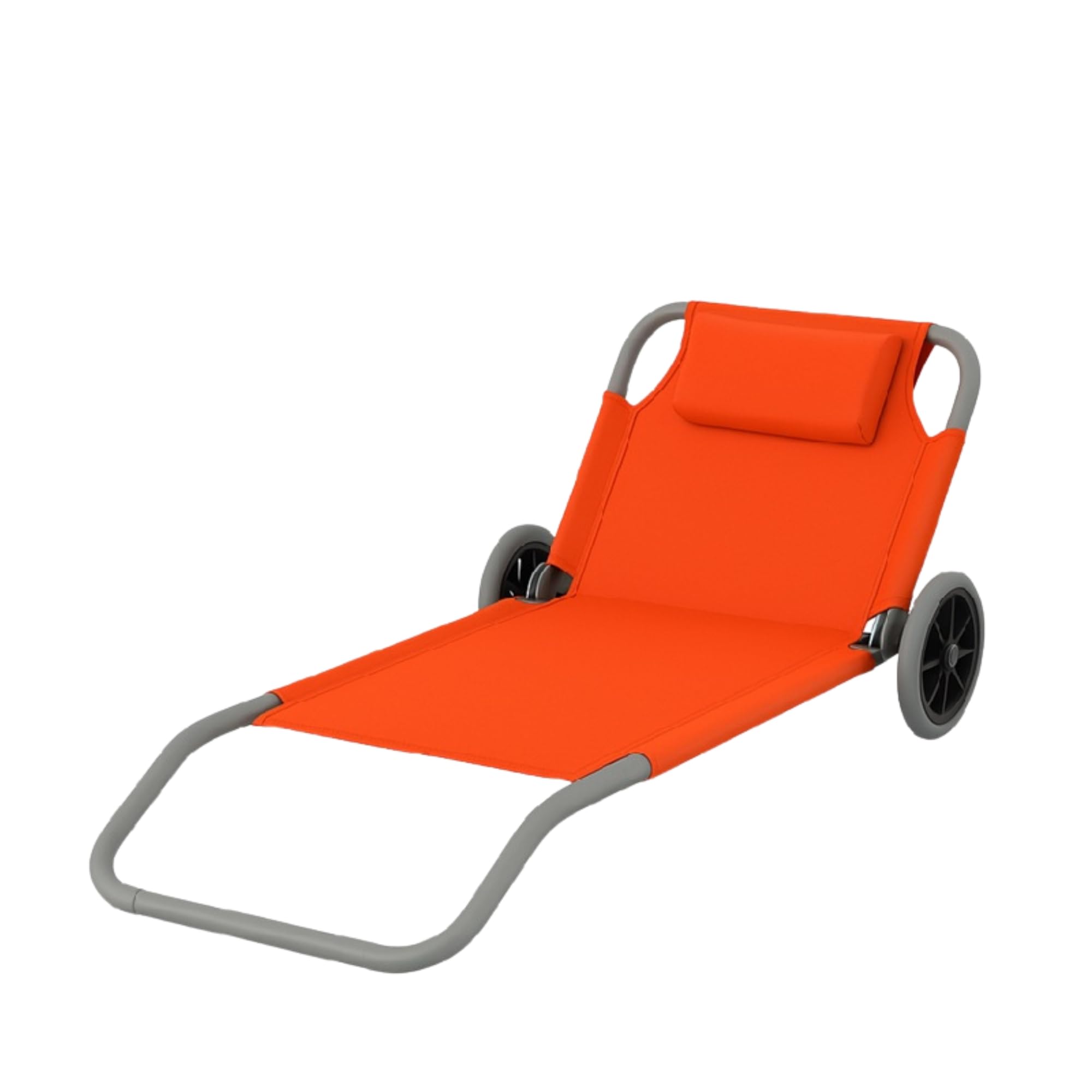 SUNNY STAR ORANGE SPIAGGINA LIONE 145x63x15cm ALLUMINIO