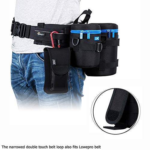 Jjc Camera Lens Pouch Case For Canon Rf 600Mm Ef 70-200Mm Nikon Nikkor Af-S 70-200Mm Af 80-200Mm & More, Zipper Polyester Lens Protective Bag Interior Size 4.3X8.9” #TOP7